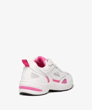 Baskets femme bicolores en mesh style running - Ellesse vue4 - ELLESSE - GEMO