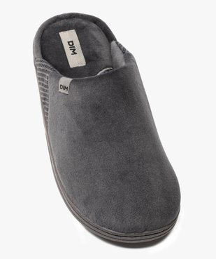 Chaussons homme mules en velours - Dim vue5 - DIM - GEMO