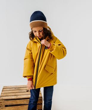 Imperméable à capuche doublée fourrure imitation garçon - LuluCastagnette vue8 - LULUCASTAGNETTE - GEMO
