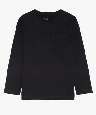 Tee-shirt garçon manches longues à poche poitrine vue1 - Nikesneakers C4G GARCON - Nikesneakers