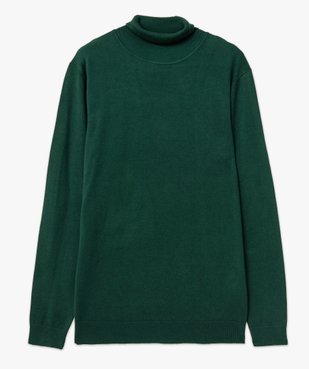 Pull à col roulé en maille fine homme vue4 - GEMO 4G HOMME - GEMO