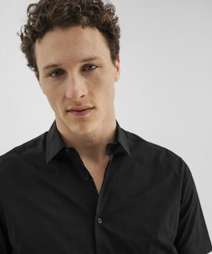 Chemise homme à manches courtes coupe Regular - Repassage facile vue6 - GEMO (HOMME) - GEMO