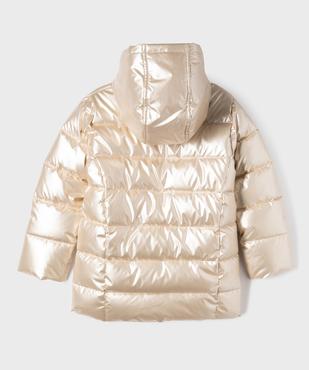 Manteau métallisé avec doublure chaude fille vue4 - GEMO (ENFANT) - GEMO