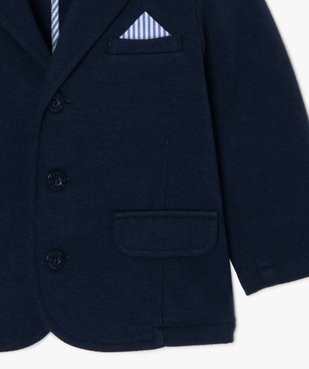 Veste bébé garçon en maille confortable vue2 - GEMO(BEBE DEBT) - GEMO
