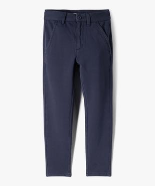 Pantalon chino taille ajustable garçon vue1 - LULUCASTAGNETTE - GEMO