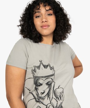 Tee-shirt femme grande taille à manches courtes imprimé - Disney vue2 - DISNEY DTR - GEMO