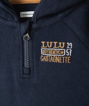 Sweat bébé garçon à capuche - LuluCastagnette vue2 - LULUCASTAGNETTE - GEMO