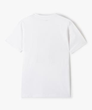 Tee-shirt imprimé manches courtes garçon vue3 - GEMO (JUNIOR) - GEMO