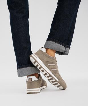 Tennis en toile look urbain homme - Urban Steps vue1 - URBAN STEPS GEMO FOR GOOD - GEMO