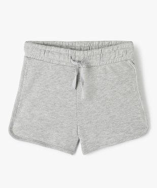 Short fille en maille avec taille élastiquée vue2 - GEMO (ENFANT) - GEMO