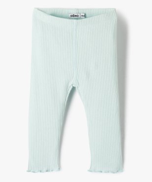 Legging bébé fille en maille côtelée vue1 - GEMO(BEBE DEBT) - GEMO