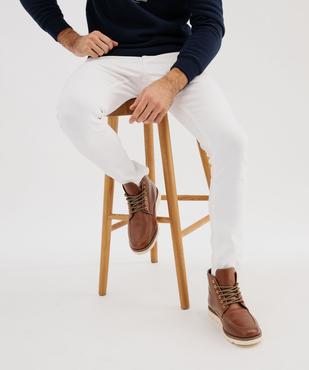 Jean skinny en denim de coton stretch homme vue1 - GEMO 4G HOMME - GEMO