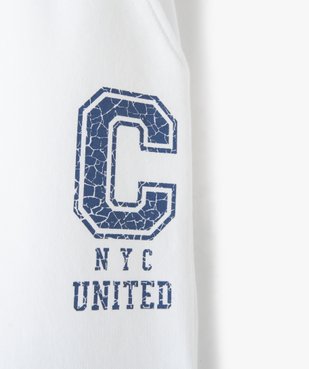 Pantalon de jogging fille avec logo patiné – Camps United vue3 - CAMPS UNITED - GEMO