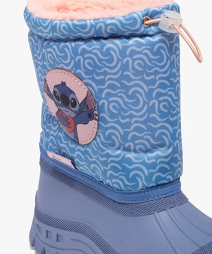 Bottes de neige fourrées avec tige souple motif Stitch fille - Disney vue6 - LILO & STITCH - GEMO