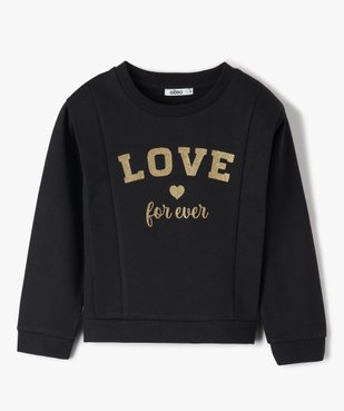 Sweat fille avec inscription pailletée vue1 - Nikesneakers (ENFANT) - Nikesneakers