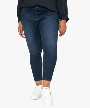 Jean femme slim 4 poches vue1 - GEMO (G TAILLE) - GEMO