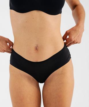 Shorty en microfibre et dentelle femme (lot de 2) vue2 - GEMO(HOMWR FEM) - GEMO