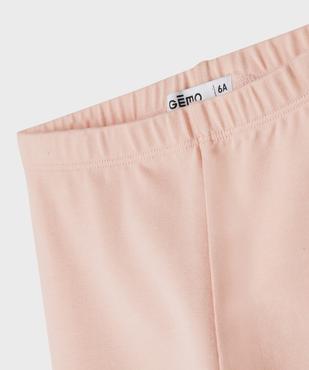 Legging fille en maille plus résistante vue3 - GEMO 4G FILLE - GEMO
