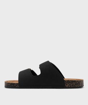 Sandales mules à semelle anatomique femme - Isotoner vue3 - ISOTONER - GEMO