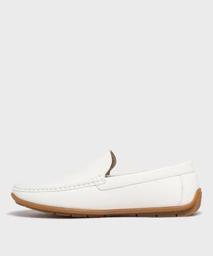 Mocassin semelle intérieure cuir homme vue3 - URBAN STEPS - GEMO