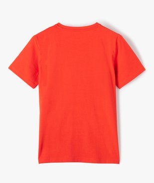 Tee-shirt garçon à manches courtes à motif tropical vue3 - GEMO (JUNIOR) - GEMO