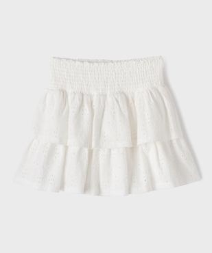 Jupe à volants avec doublure short invisible fille vue1 - GEMO (JUNIOR) - GEMO