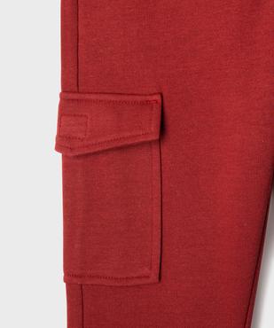 Jogging cargo molletonné garçon vue2 - GEMO (ENFANT) - GEMO