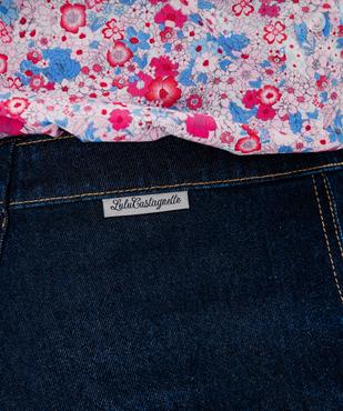 Jupe-short en jean femme - LuluCastagnette et Alizée vue3 - LULUCASTAGNETTE - GEMO