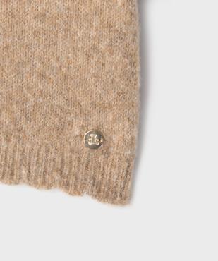 Gilet sans manches avec finitions dentelées fille - LuluCastagnette vue3 - LULUCASTAGNETTE - GEMO