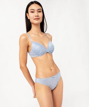 Culotte en dentelle femme vue3 - GEMO(HOMWR FEM) - GEMO