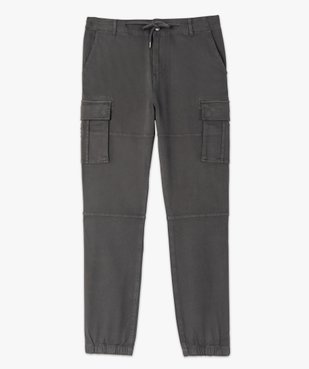 Pantalon homme cargo coupe Straight vue4 - GEMO (HOMME) - GEMO