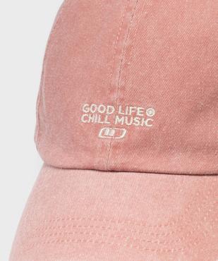 Casquette baseball en coton fille vue2 - GEMO (ACCESS) - GEMO