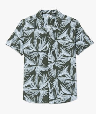 Chemise homme imprimée à manches courtes vue4 - GEMO (HOMME) - GEMO