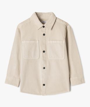 Chemise en jean manches longues garçon vue1 - GEMO (ENFANT) - GEMO