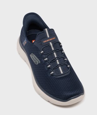 Baskets Slip-ins Summits en toile homme - Skechers vue5 - SKECHERS - GEMO