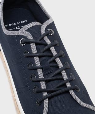 Tennis en toile et semelle corde homme - Urban Steps vue7 - URBAN STEPS GEMO FOR GOOD - GEMO