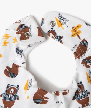 Bavoirs naissance bébé garçon façon bandana (lot de 3) vue3 - GEMO(BB COUCHE) - GEMO