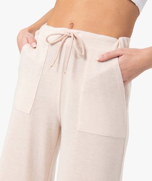 Pantalon d’intérieur femme en maille fluide vue2 - GEMO(HOMWR FEM) - GEMO