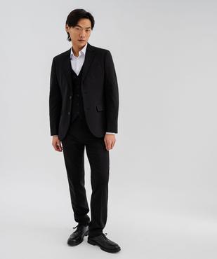 Pantalon de costume coupe slim en toile extensible homme vue4 - GEMO 4G HOMME - GEMO