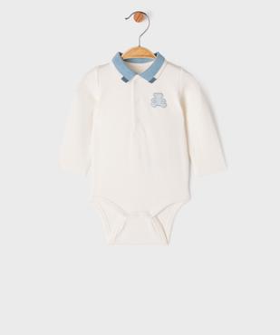 Ensemble 2 pièces jean et body bébé garçon - LuluCastagnette vue3 - LULU CASTAGNETT - GEMO