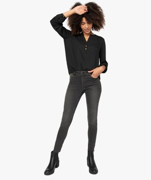Jean femme coupe skinny taille normale vue1 - GEMO(FEMME PAP) - GEMO