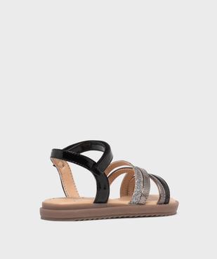 Sandales à brides métallisées et pailletées fille - Lovely Wings vue4 - LOVELY WINGS - GEMO