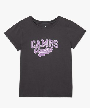 Tee-shirt femme à manches courtes avec motif – Camps United vue4 - CAMPS UNITED - GEMO