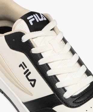 Baskets homme tricolores style rétro à lacets Rega - Fila vue7 - FILA - GEMO