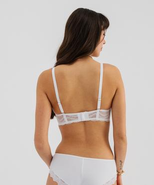 Soutien-gorge bandeau avec bretelles amovibles vue2 - GEMO(HOMWR FEM) - GEMO
