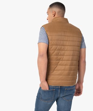 Doudoune homme sans manches avec col montant vue3 - GEMO (HOMME) - GEMO