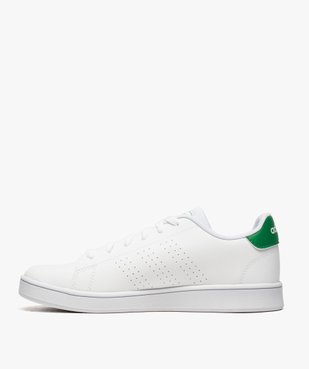 Baskets femme motifs perforés et lacets – Adidas Advantage K vue3 - ADIDAS - GEMO