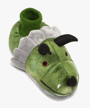 Chaussons garçon en volume dinosaure tricératops vue5 - GEMO (ENFANT) - GEMO