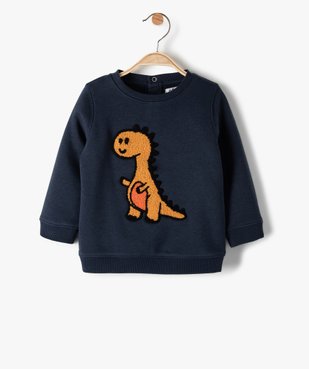 Sweat bébé garçon imprimé en molleton vue1 - GEMO C4G BEBE - GEMO