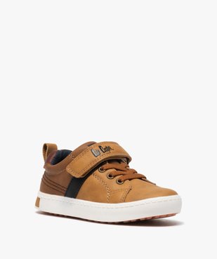 Tennis garçon à lacets élastiques et scratch – Lee Cooper vue2 - LEE COOPER - GEMO